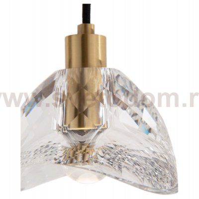 Подвесной светильник Cloyd VIKRAM P1 / D13 см - латунь (арт.11113)