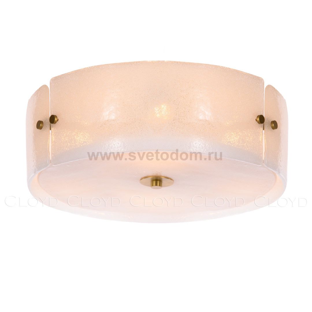 Потолочный светильник Cloyd MART FM4 / D41 см - латунь (арт.11118)