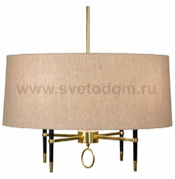 Люстра Cloyd EDUAR C4 / D60 см - латунь/черн. (арт.11133)