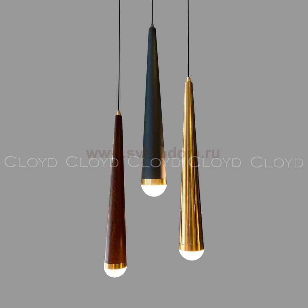 Подвесной светильник Cloyd MILVUS-A P1 / латунь (арт.11146)