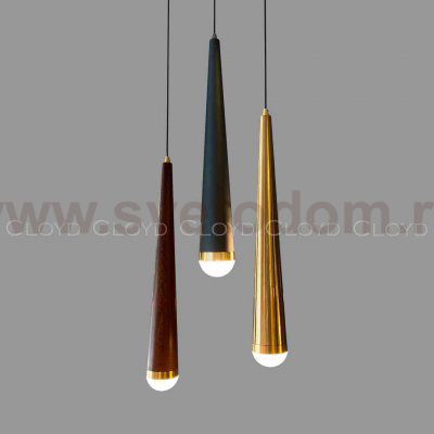 Подвесной светильник Cloyd MILVUS-A P1 / латунь (арт.11146)