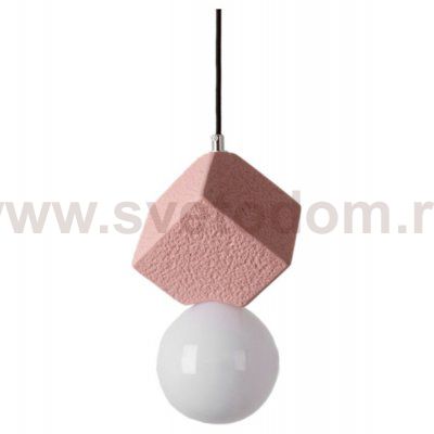 Подвесной светильник Cloyd AUSTA-B P1 / хром - розов.бетон (арт.11150)