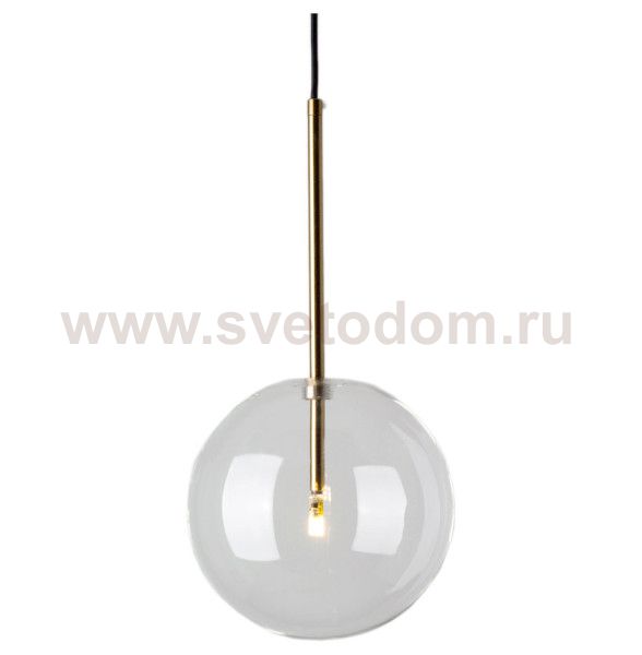 Подвесной светильник Cloyd CARAMBOL P1 / D20 см - латунь (арт.11152)