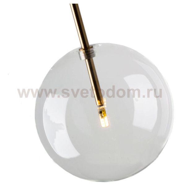 Подвесной светильник Cloyd CARAMBOL P1 / D20 см - латунь (арт.11152)