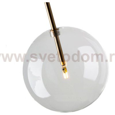 Подвесной светильник Cloyd CARAMBOL P1 / D20 см - латунь (арт.11152)