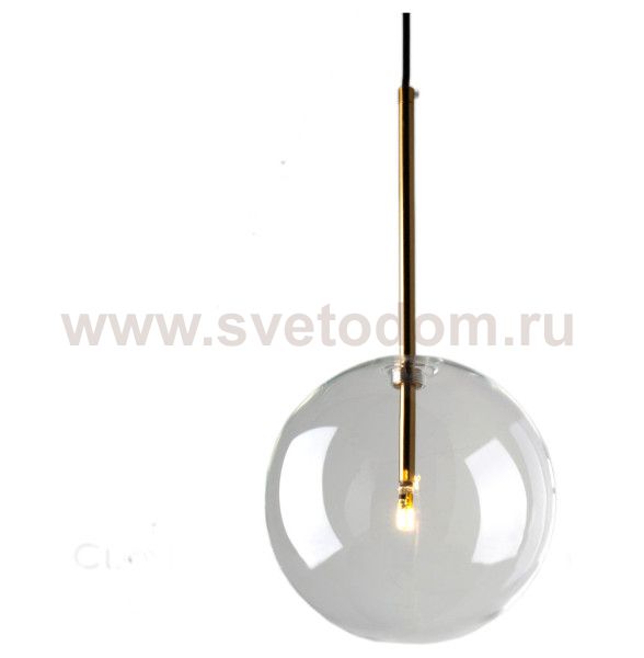 Подвесной светильник Cloyd CARAMBOL P1 / D25 см - латунь (арт.11153)
