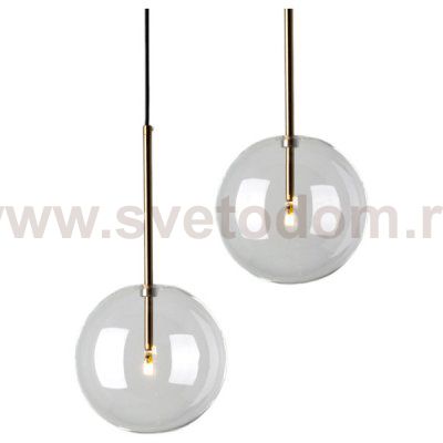 Подвесной светильник Cloyd CARAMBOL P1 / D25 см - латунь (арт.11153)