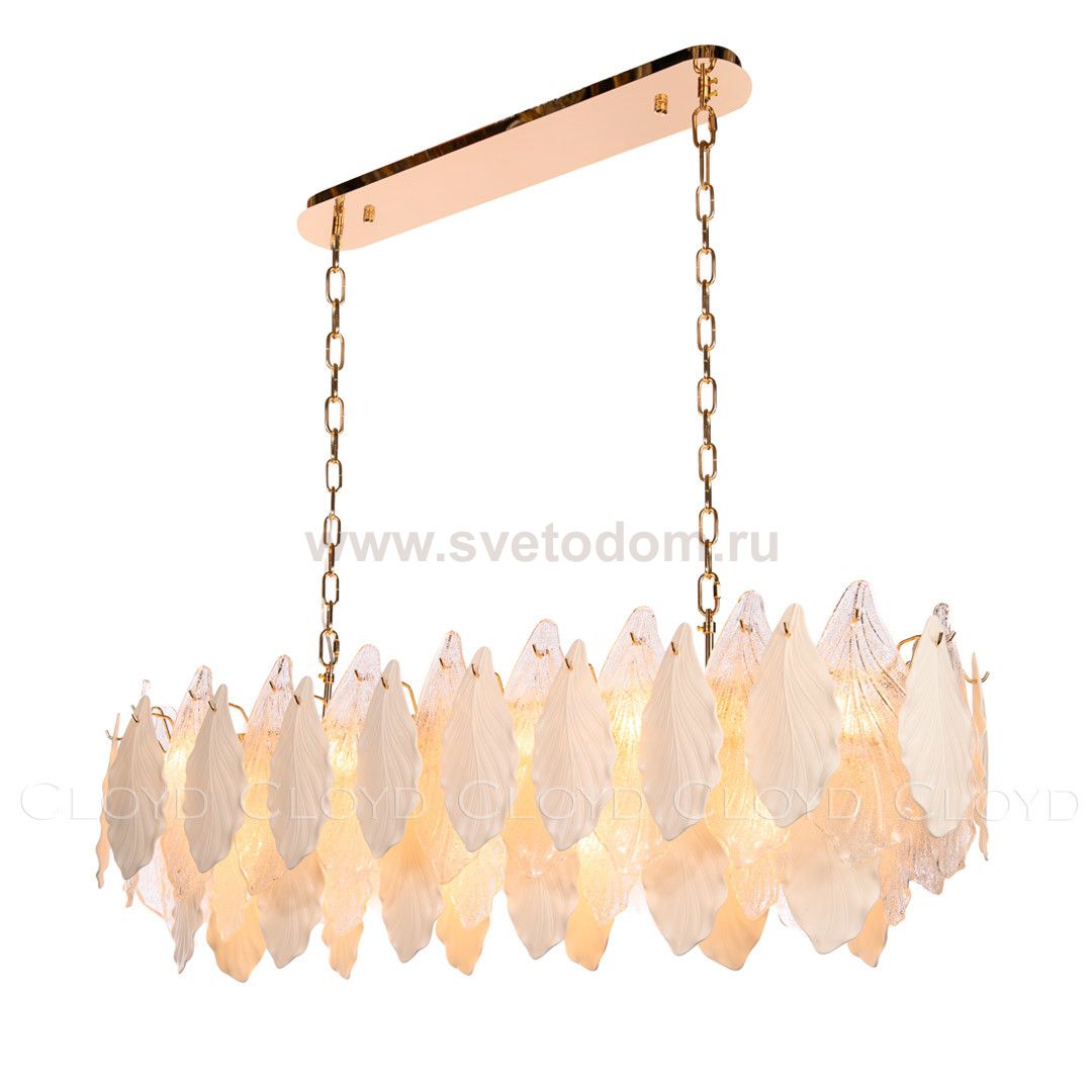 Люстра Cloyd SENEGAL C14 / L105 см - золото (арт.11191)