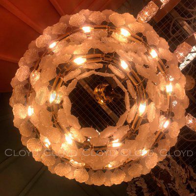 Люстра Cloyd SENEGAL C18 / D80 см - золото (арт.11196)