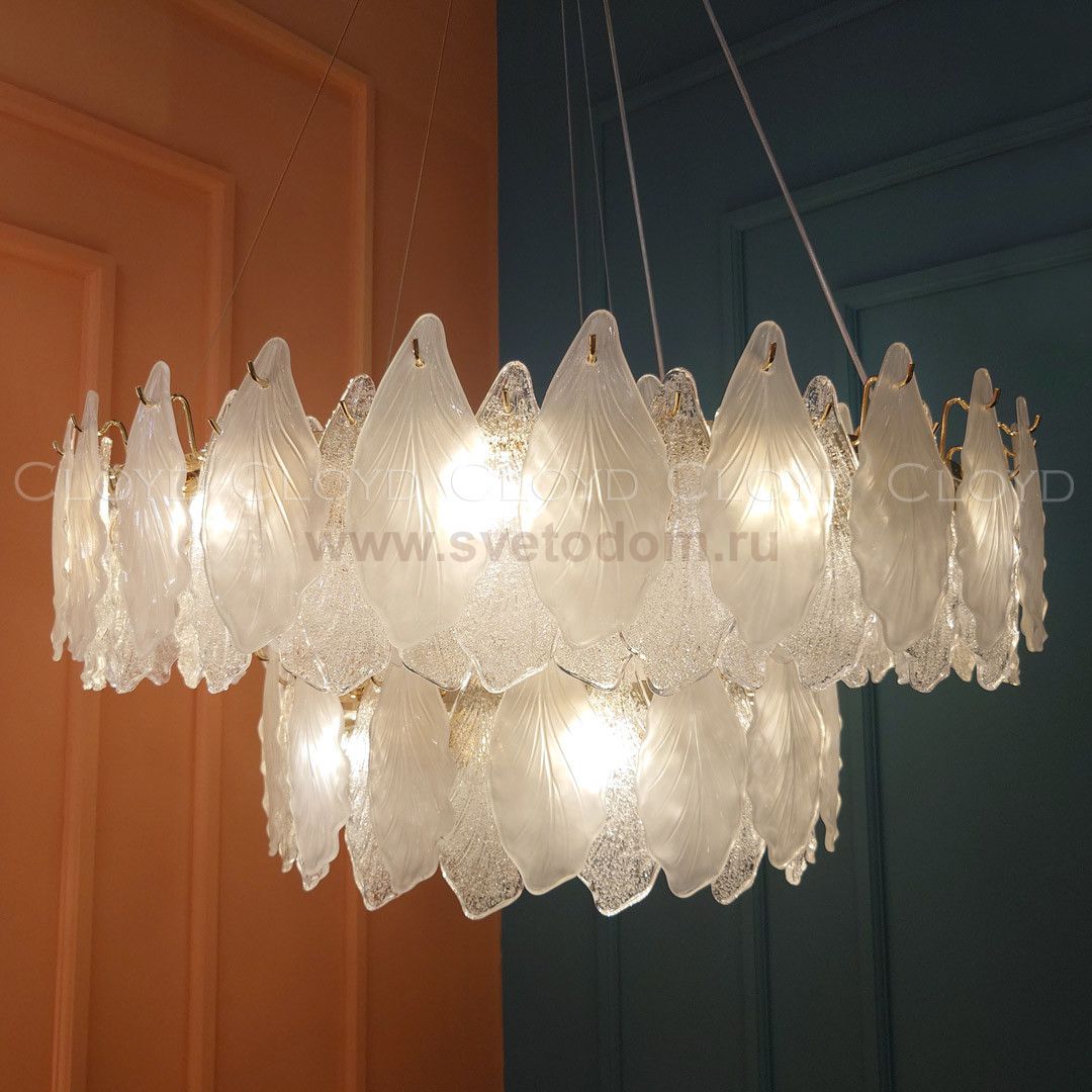 Люстра Cloyd SENEGAL C18 / D80 см - золото (арт.11196)