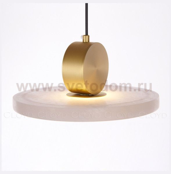 Подвесной светильник Cloyd AXIOM P1 / D25 см - латунь (арт.11199)
