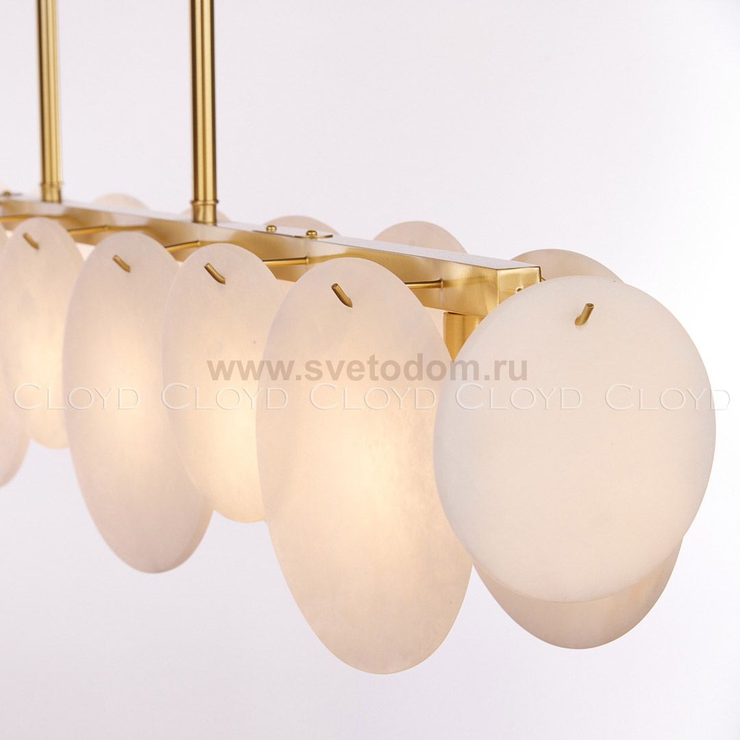 Люстра Cloyd 1519 C7 / L105 см - латунь (арт.11202)