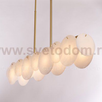 Люстра Cloyd 1519 C7 / L105 см - латунь (арт.11202)