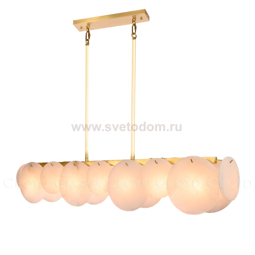 Люстра Cloyd 1519 C7 / L105 см - латунь (арт.11202)