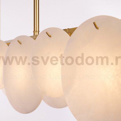 Люстра Cloyd 1519 C7 / L105 см - латунь (арт.11202)