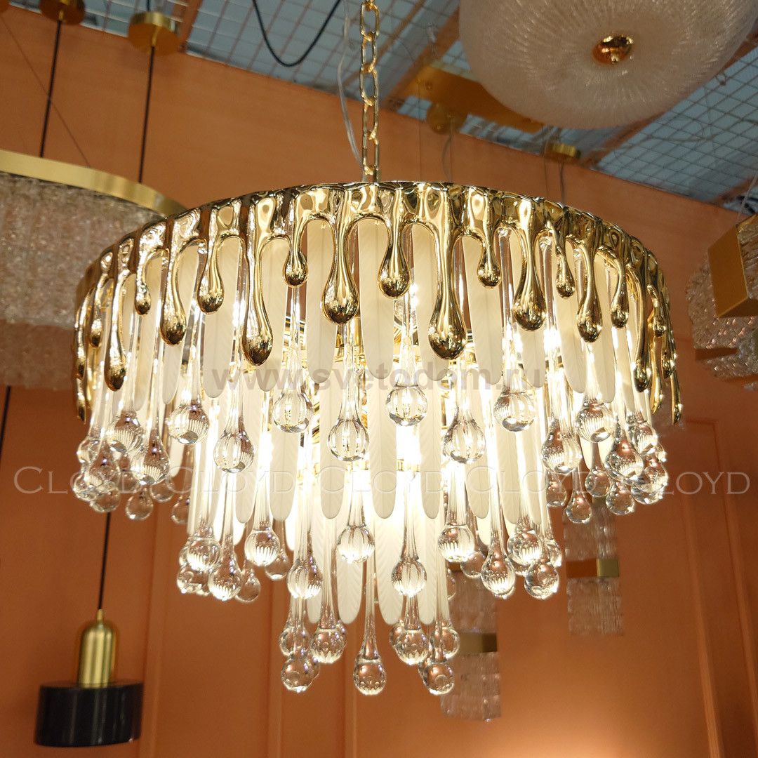 Люстра Cloyd CAPULETTI C9 / D49 см - золото (арт.11204)