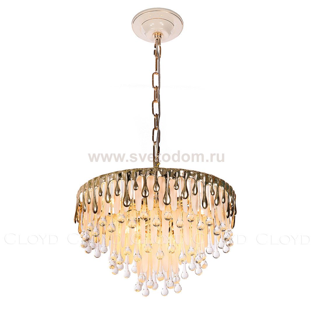 Люстра Cloyd CAPULETTI C9 / D49 см - золото (арт.11204)