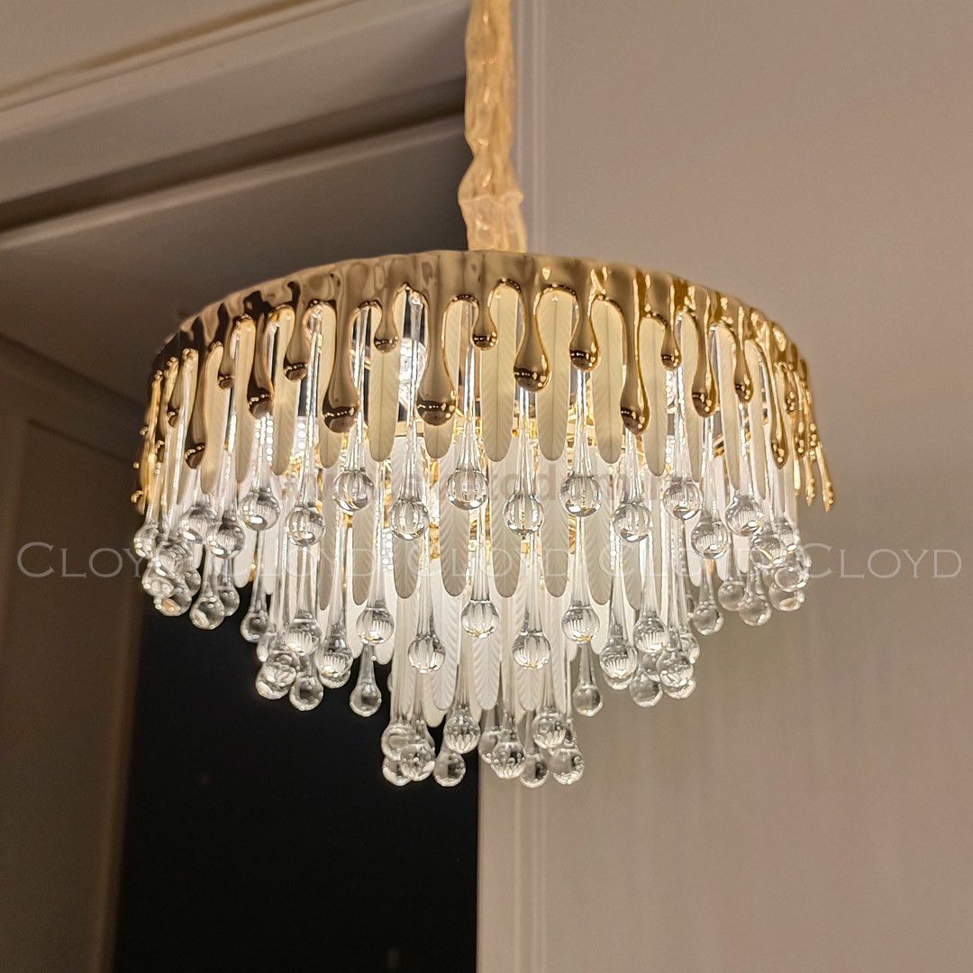 Люстра Cloyd CAPULETTI C9 / D49 см - золото (арт.11204)