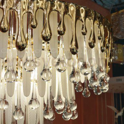 Люстра Cloyd CAPULETTI C9 / D49 см - золото (арт.11204)