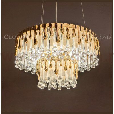 Люстра Cloyd CAPULETTI C12 / D60 см - золото (арт.11205)