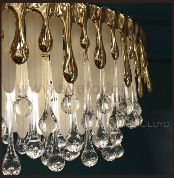 Люстра Cloyd CAPULETTI C12 / D60 см - золото (арт.11205)