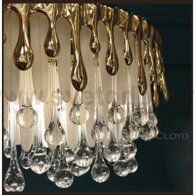 Люстра Cloyd CAPULETTI C12 / D60 см - золото (арт.11205)