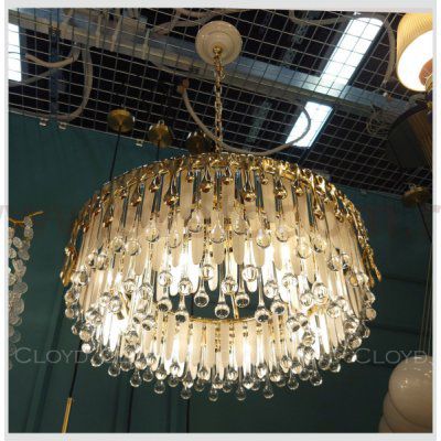 Люстра Cloyd CAPULETTI C8 / D60 см - золото (арт.11207)