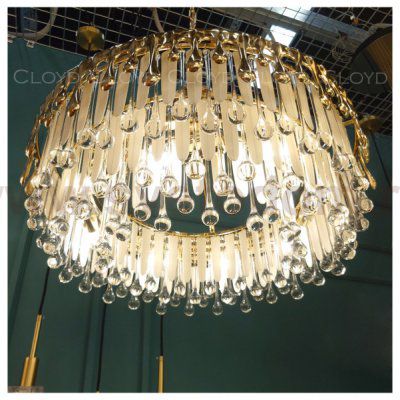 Люстра Cloyd CAPULETTI C8 / D60 см - золото (арт.11207)