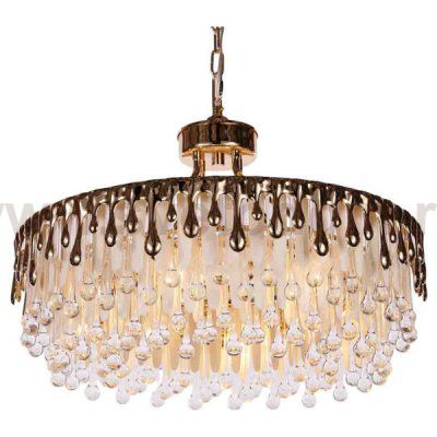 Люстра Cloyd CAPULETTI C8 / D60 см - золото (арт.11207)