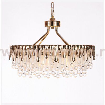 Люстра Cloyd CAPULETTI C8 / D60 см - золото (арт.11207)