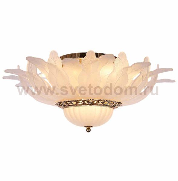 Потолочный светильник Cloyd MOSAMBIC FM12 / D67 см - золото (арт.11208)