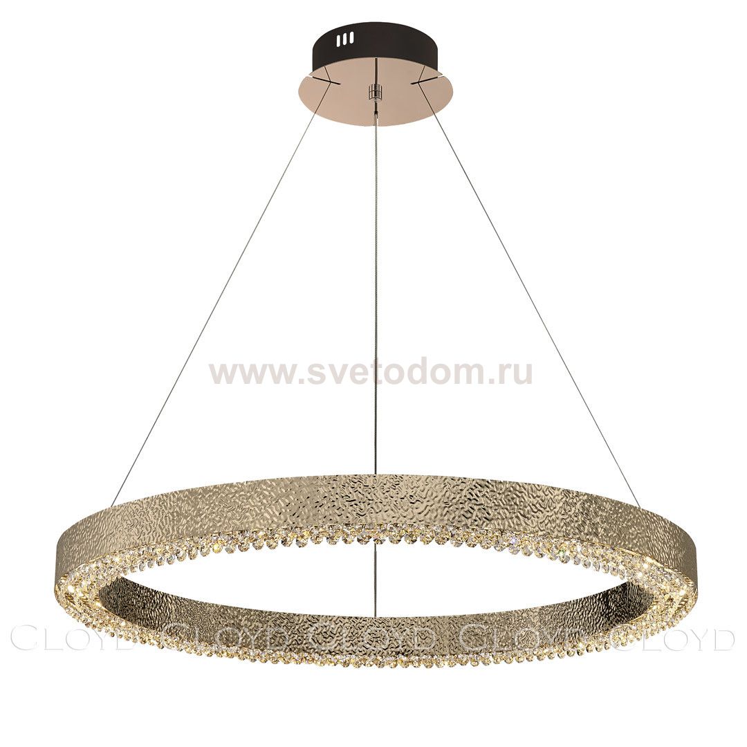 Люстра Cloyd 1525 C1 / D80 см - золото (арт.11221)