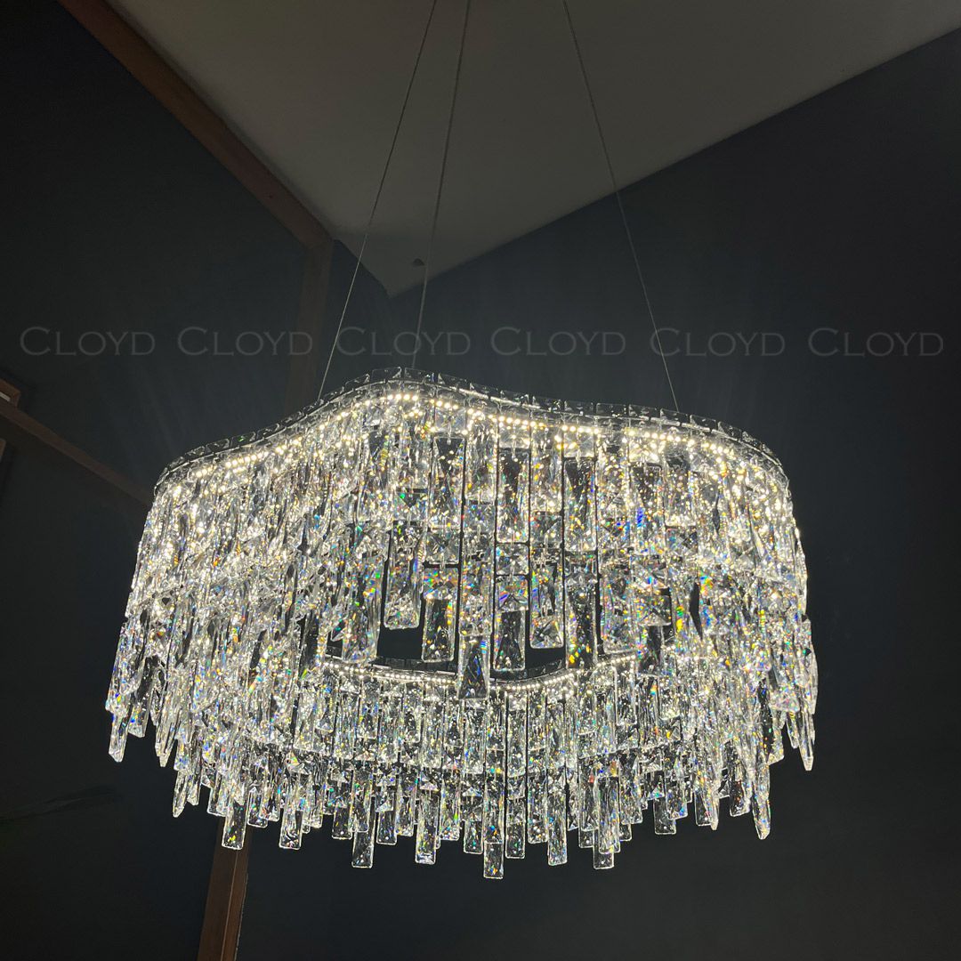 Люстра Cloyd 1526 C1 / D62 см - хром (арт.11223)
