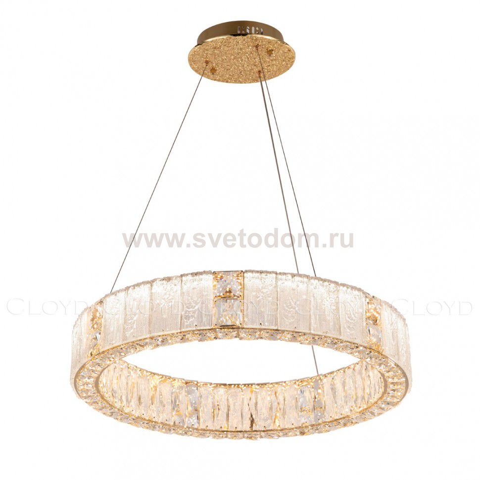 Люстра Cloyd 1528 C1 / D63 см - золото (арт.11231)