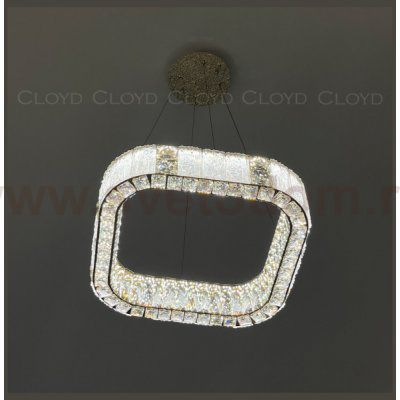 Люстра Cloyd 1528 C1 / шир. 52 см - золото (арт.11234)