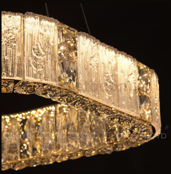 Люстра Cloyd 1528 C1 / шир. 52 см - золото (арт.11234)