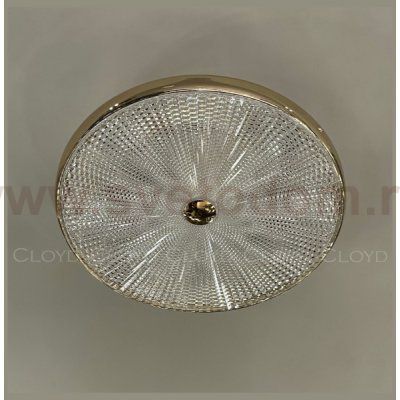 Потолочный светильник Cloyd 1531 FM1 / D42 см - золото (арт.11251)