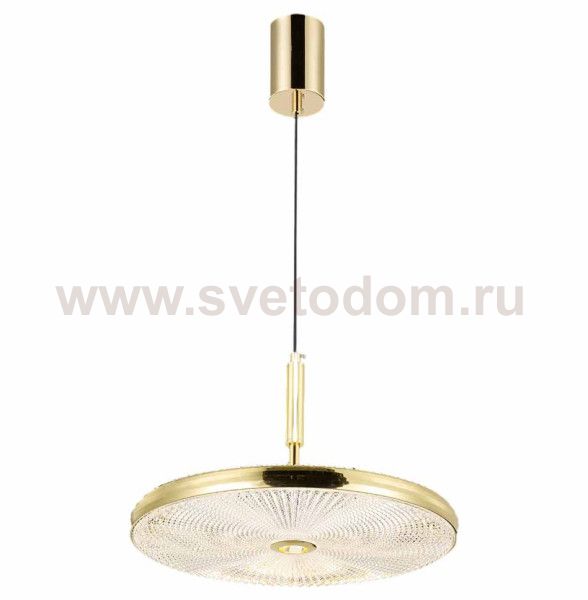 Подвесной светильник Cloyd 1531 P1 / D42 см - золото (арт.11252)