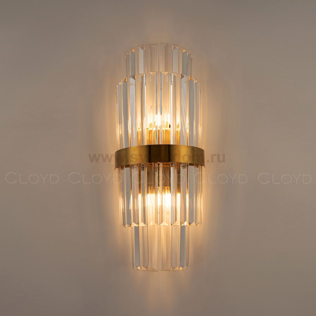 Бра Cloyd BRUTON W1 / выс. 33 см - латунь (арт.20070)