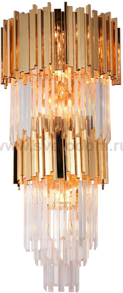 Бра Cloyd TOKKATA W3 / выс. 60 см - латунь (арт.20091)