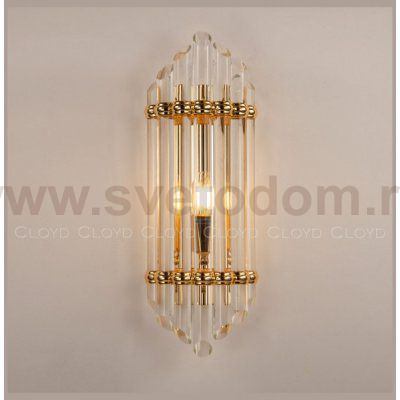 Бра Cloyd HARP W1 / выс. 50 см - золото (арт.20099)