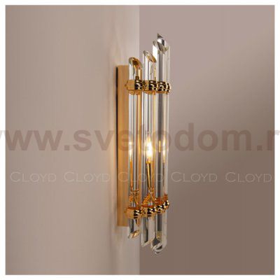 Бра Cloyd HARP W1 / выс. 50 см - золото (арт.20099)