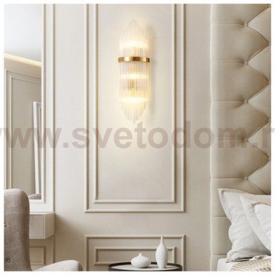 Бра Cloyd CADANCE-A W2 / выс. 60 см - золото (арт.20101)