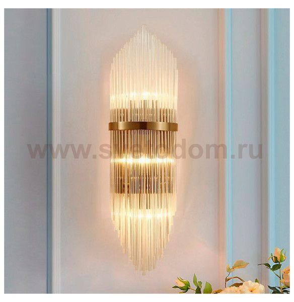 Бра Cloyd CADANCE-A W2 / выс. 60 см - золото (арт.20101)