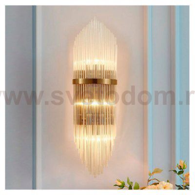 Бра Cloyd CADANCE-A W2 / выс. 60 см - золото (арт.20101)