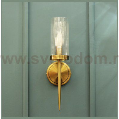 Бра Cloyd ENEY W1 / выс. 40 см - латунь темная (арт.20109)