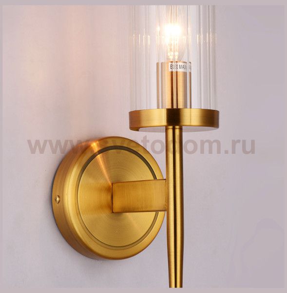 Бра Cloyd ENEY W1 / выс. 40 см - латунь темная (арт.20109)