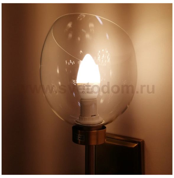 Бра Cloyd CASSADY-B W1 / выс. 49 см - латунь (арт.20113)