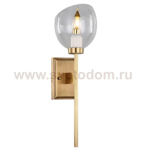 Бра Cloyd CASSADY-B W1 / выс. 49 см - латунь (арт.20113)