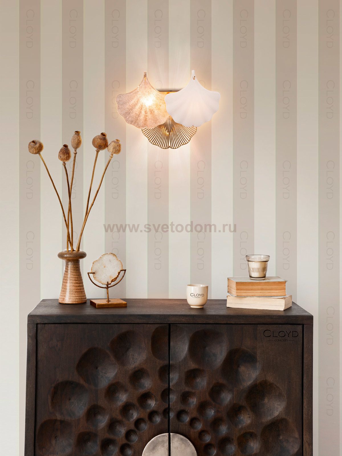 Бра Cloyd POLYNESIA W3 / золото (арт.20116)